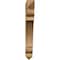 Ekena Millwork Olympic Arts & Crafts Rough Sawn Bracket, Western Red Cedar, 6"W x 48"D x 48"H BKT06X48X48OLY03RWR - alternate 3